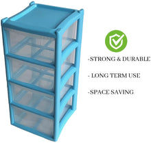 4 Tier Deep Storage Cabinet Drawer ( 3 Units )