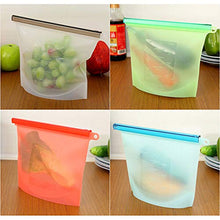 Reusable Silicone Food Preservation Bags Pack of 4