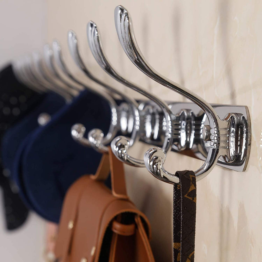 Heavy Duty Stainless Steel Hooks for Hanging Clothes(8 Hooks